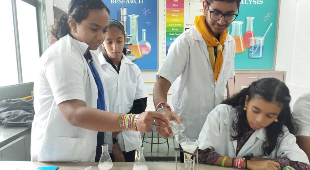 Chemistry Practical - Grade IX