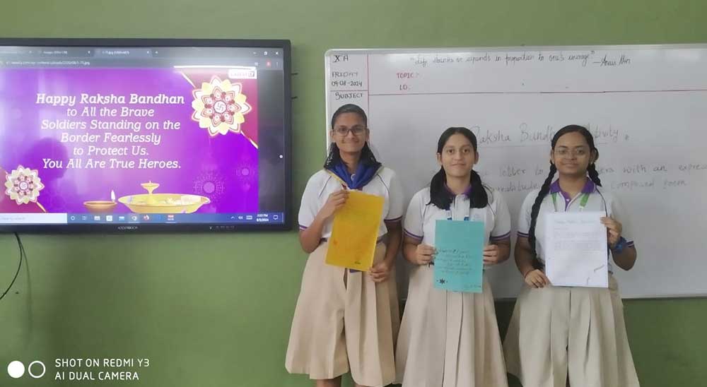 Raksha bandhan Activity - Self Composed Poem - Grade X