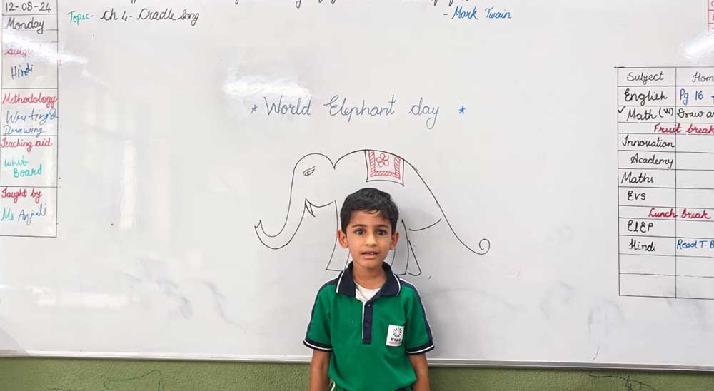 Elephant Day Activity - Mont - Grade VIII