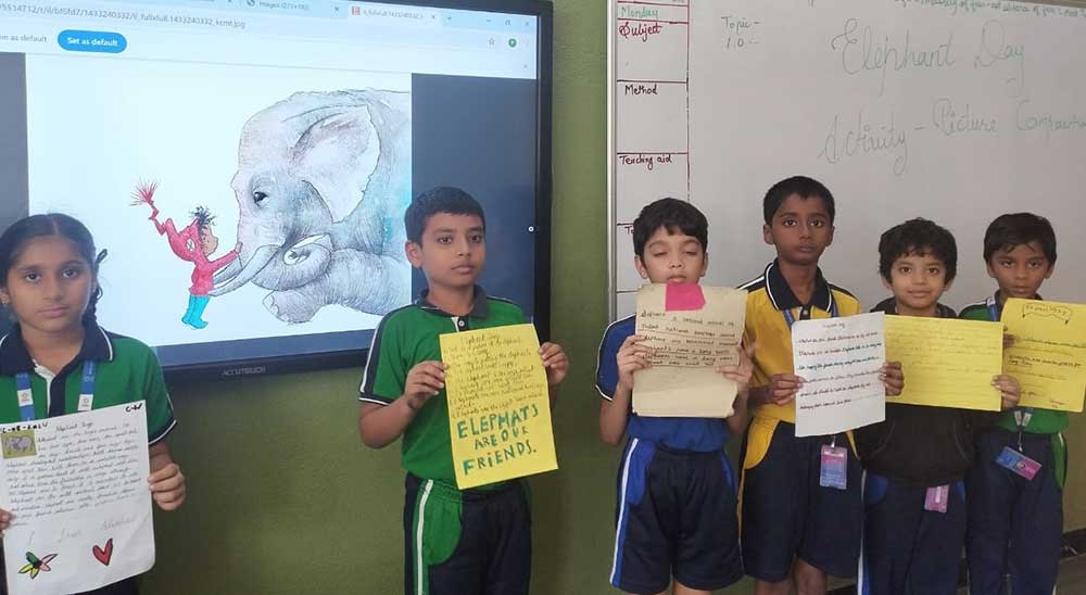 Elephant Day Activity - Grade IV B