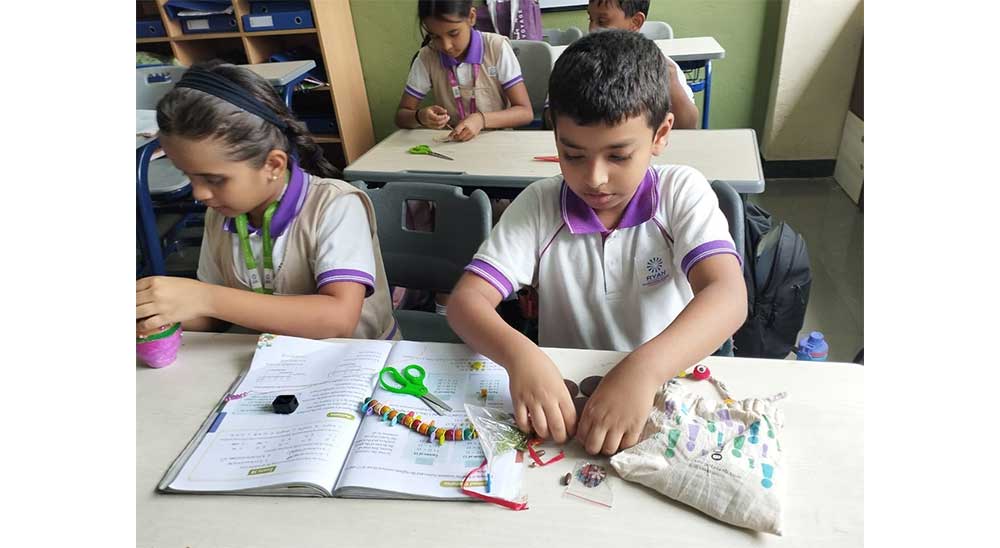 Rakhi Making Activity - Grade IV B