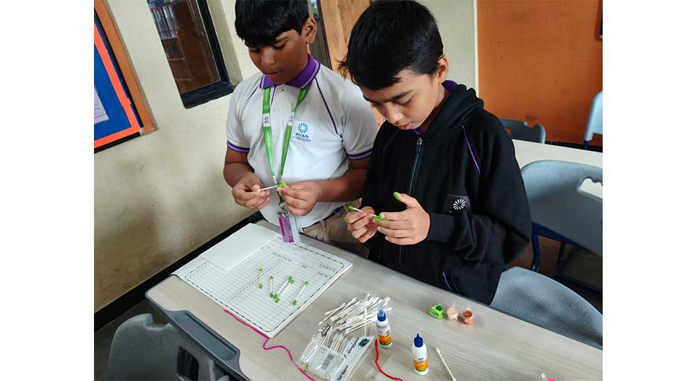 Rakhi Making Activity - Grade VII