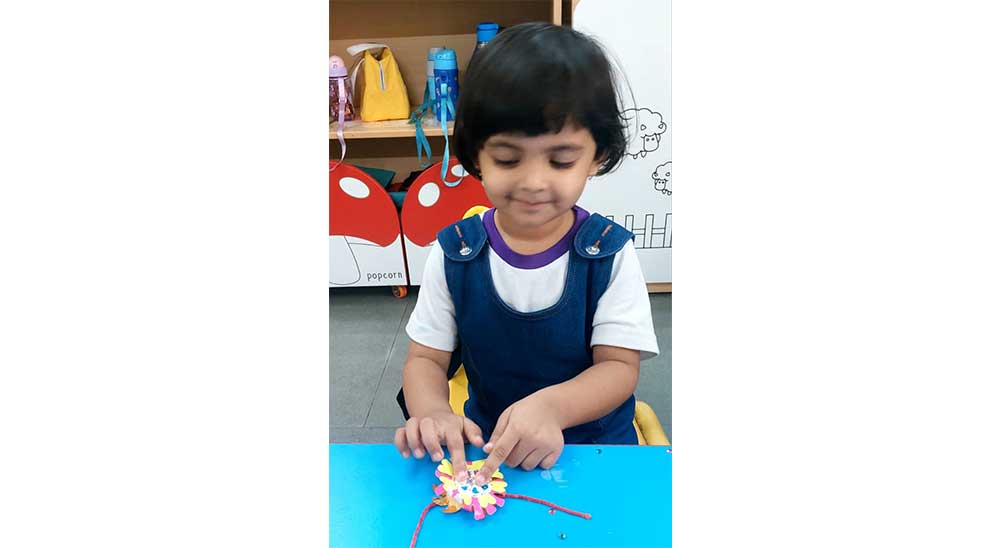 Rakhi Making activity - Mont II