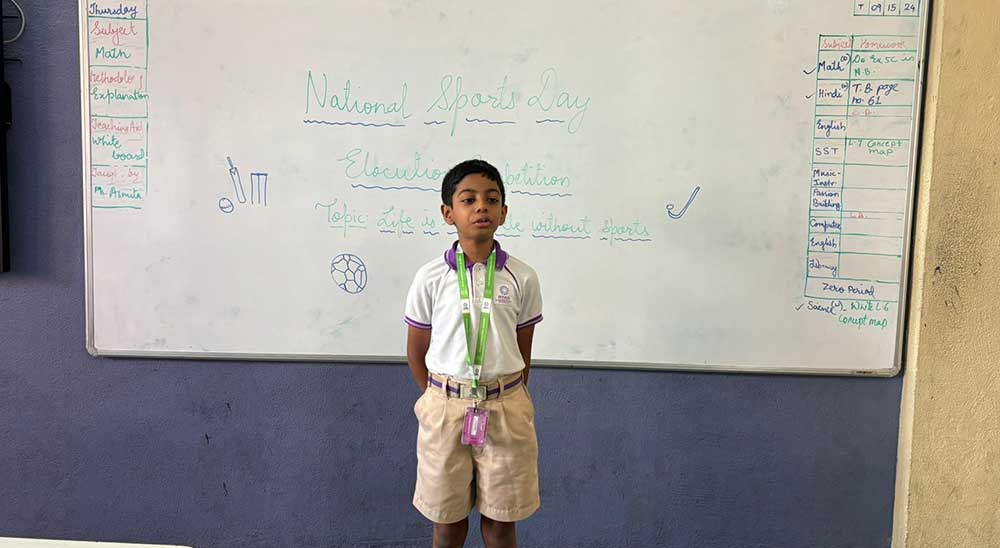 National Sports Day - Grade III A