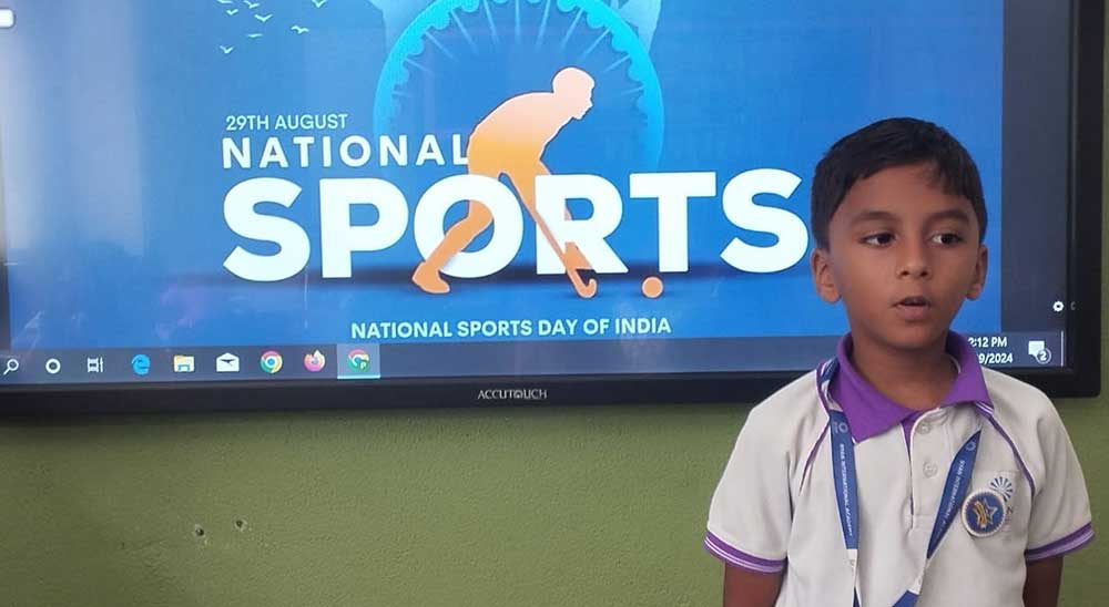 National Sports Day - Grade IV B