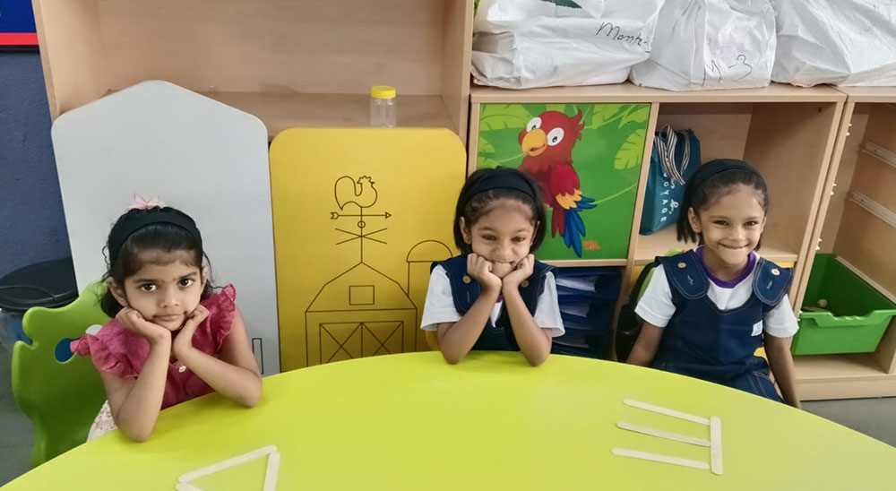 Making Shapes with Popsicle