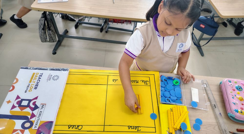 Place Value with Ones & Tens Blocks